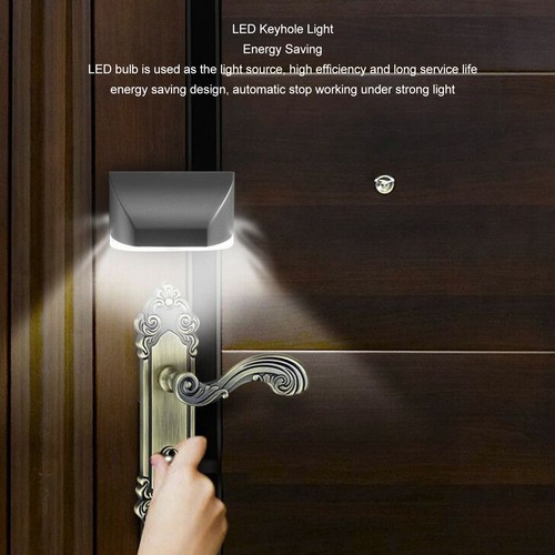 Led door keyhole - door, light