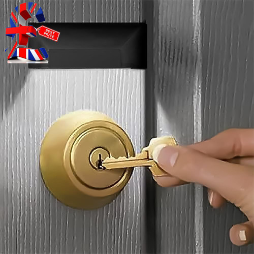 Door keyhole light - light, lamp