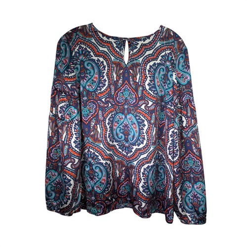 Talbots womens large paisley - talbots,
