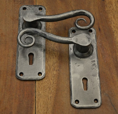 Rat tail style wrought iron - rat,
