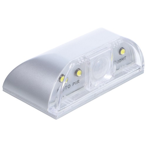 Silver led sensor motion - silver,