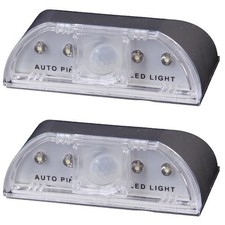 2X 4 Led Auto Pir Infrared